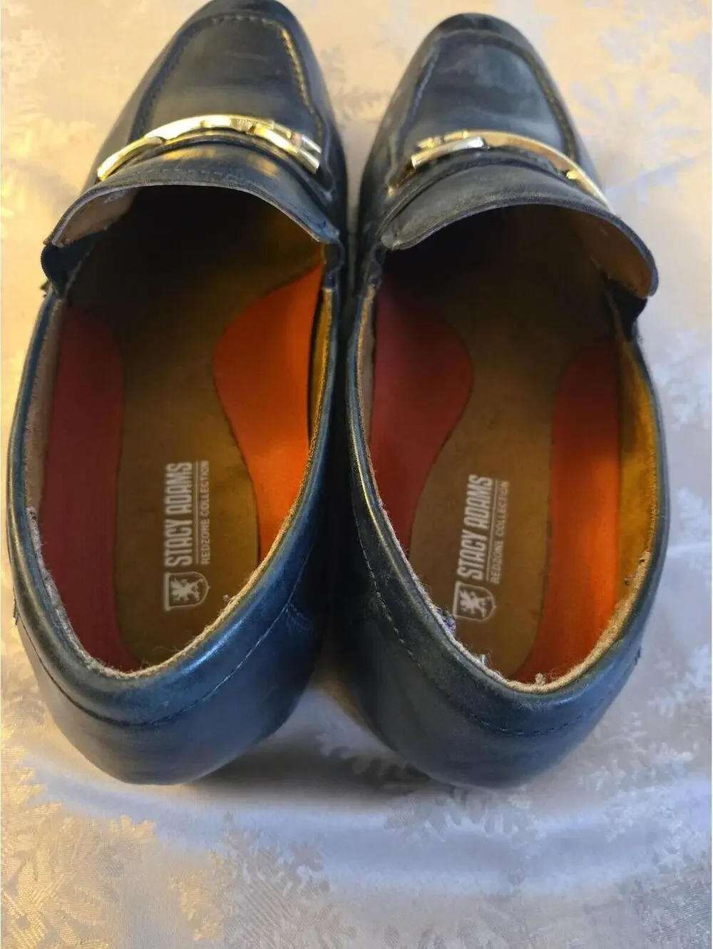 Stacy Adams Redzone Navy Blue Bit Loafers Size M9